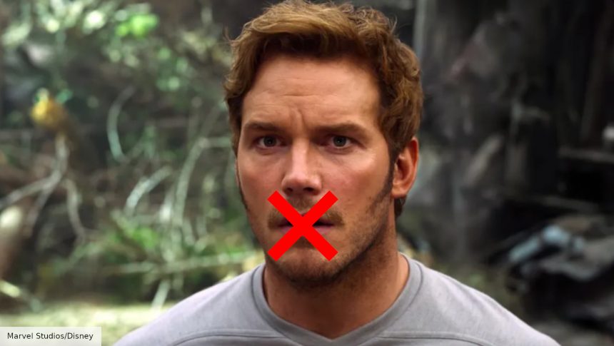 The MCU's first ever F-bomb was improvised: Chris Pratt as Peter Quill in Guardians of the Galaxy