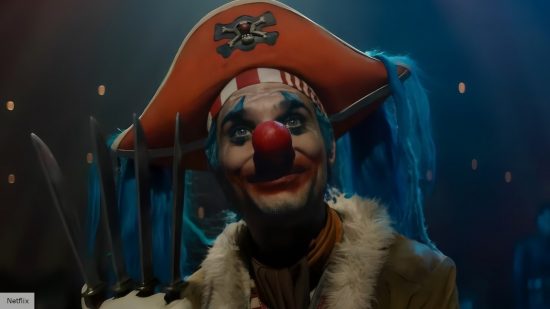 One Piece live-action devil fruit users: Buggy the Clown 