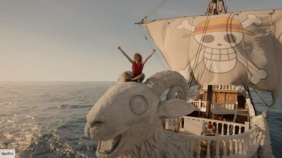 One Piece live-action Luffy on ship