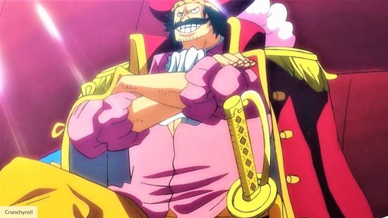 One Piece treasure: Gol D Rodgers in the One Piece anime