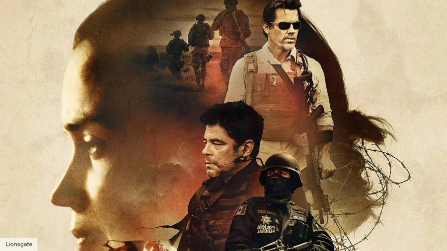 Sicario: the poster of the 2015 action movie