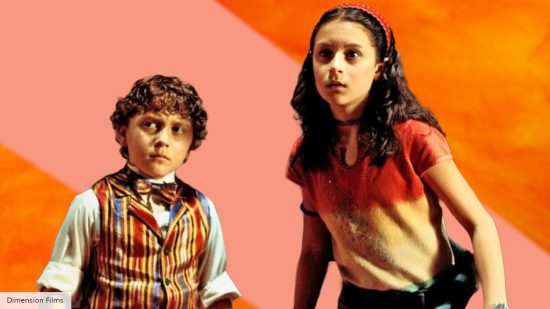 Alexa Vega and Daryl Sabara as Carmen and Juni in Spy Kids (2001)