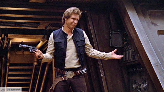 Harrison Ford as Han Solo in ROTJ