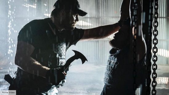 The Terminal List season 2 release date: Chris Pratt as James Reece torturing a man in the Prime Video show