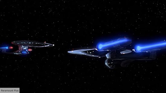 Yesterday's Enterprise USS Enterprise-C meets Enterprise-D