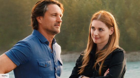 Virgin River fans can't decide if they'd ever live there IRL: Martin Henderson and Alexandra Breckenridge as Jack and Mel