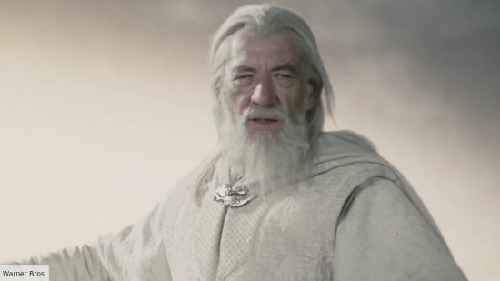 Ian McKellen as Gandalf the White in LOTR
