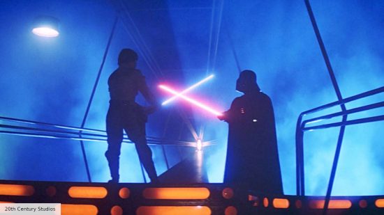 Best 80s movies: Luke and Darth Vader fight in The Empire Strikes Back