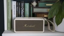 One of the best bluetooth speakers on a bookshelf