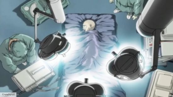 Best Netflix anime: a shot of an operating room in a hospital in the anime Monster 
