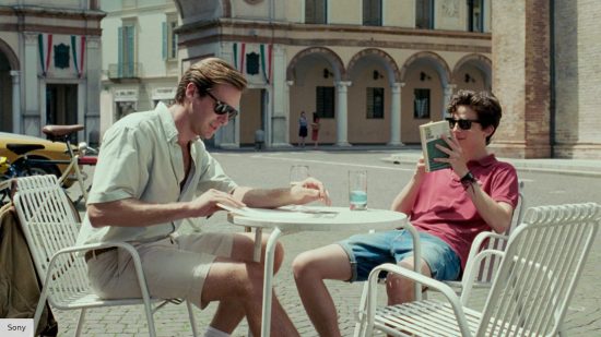 Best romance movies: Armie Hammer and Timothée Chalamet in Call Me by Your Name