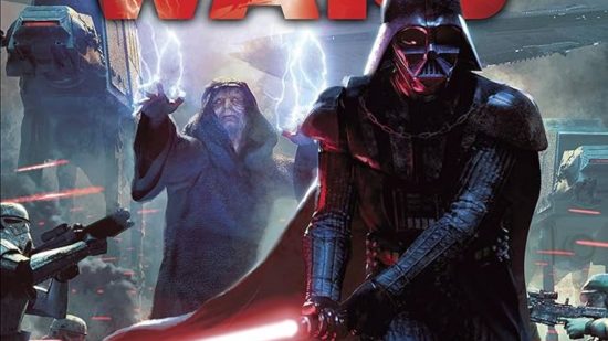 Best Star Wars novels: image shows Darth Vader and Palpatine preparing for battle.