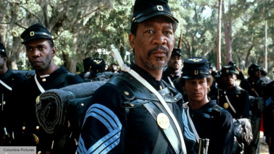 Best war movies: Morgan Freeman in Glory 