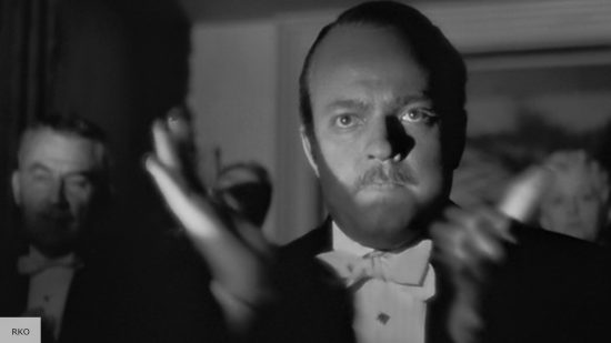 Orson Welles clapping in Citizen Kane
