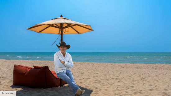 The five things we think could happen to John Dutton in Yellowstone: John Dutton on the beach