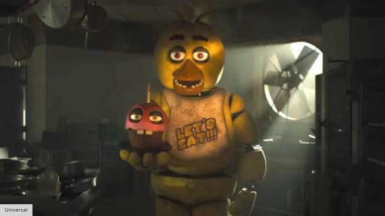 is fnaf based on a true story: chica in the fnaf movie