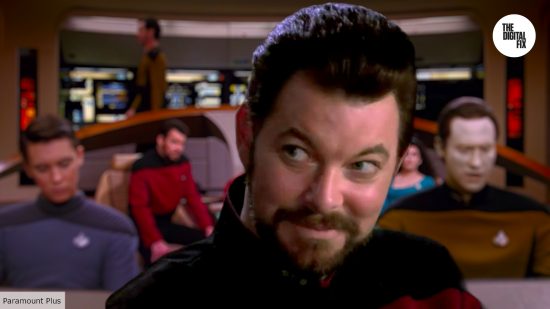 Jonathan Frakes as William T. Riker in Star Trek The Next Generation