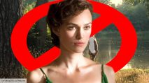 Keira Knightley was banned from this on set of her best movie