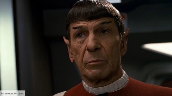 Leonard Nimoy as Spock in Star Trek The Undiscovered Country