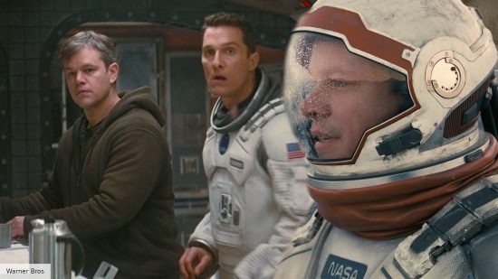 Matt Damon in Christopher Nolan's Interstellar