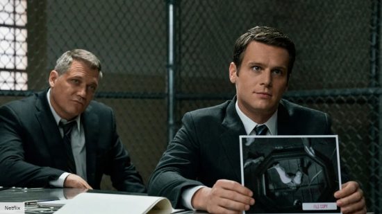 Mindhunter season 3 release date: Jonathan Groff as Holden Ford and Holt McCallany as Bill Tench