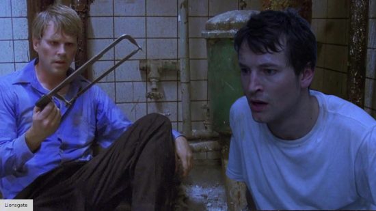 Lawrence and Adam in Saw 2004