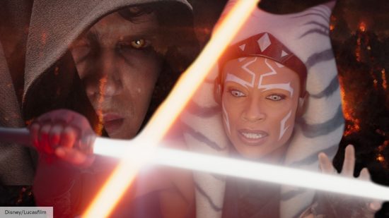 Ahsoka briefly has Sith eyes in her Star Wars series