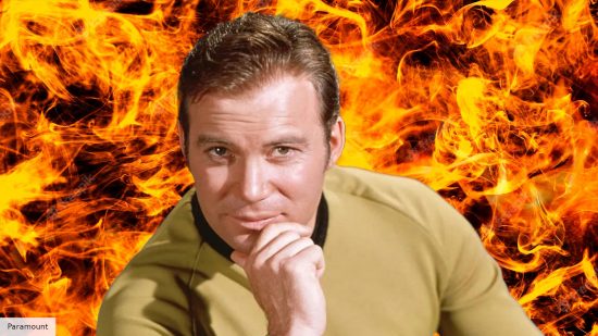 William Shatner as Captain Kirk from Star Trek