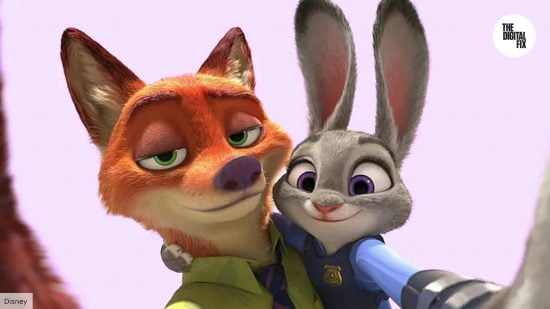 Nick and Judy in Zootopia