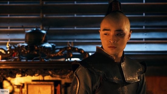 Dallas Liu as Prince Zuko in Avatar The Last Airbender live-action