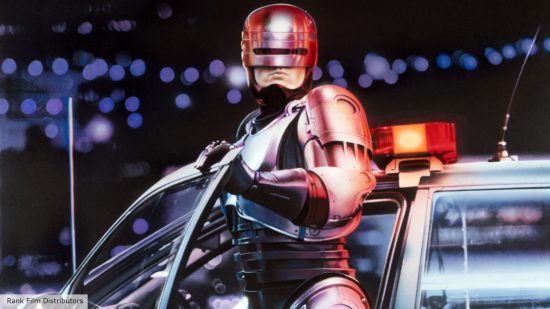 Best action movies: Peter Weller as Robocop 
