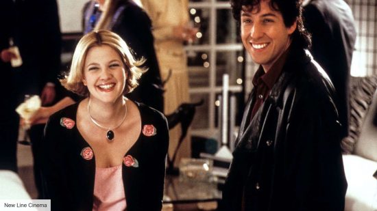 The best comedy movies: Drew Barrymore and Adam Sandler in The Wedding Singer