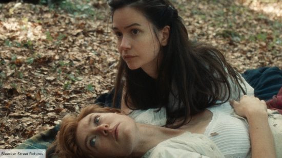 Katherine Waterston and Vanessa Kirby in The World to Come