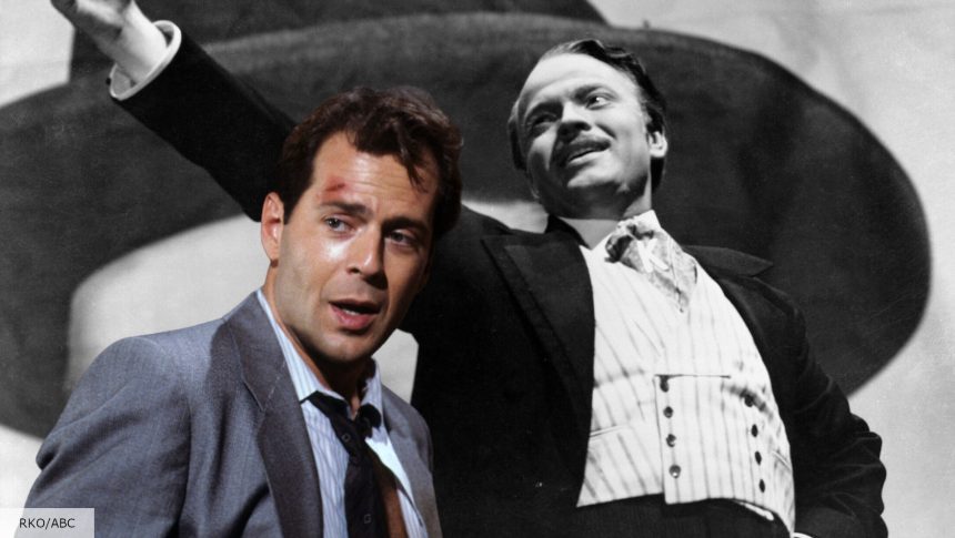 Bruce Willis in Moonlighting and Orson Welles in Citizen Kane
