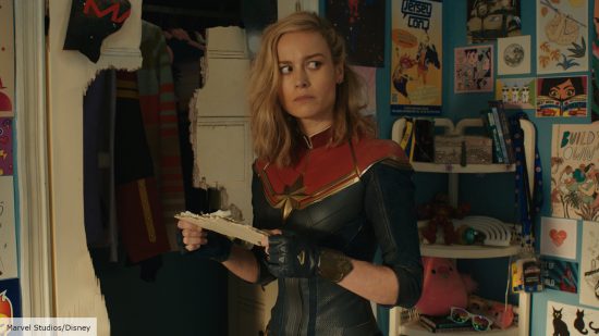 Brie Larson as Carol Danvers in The Marvels