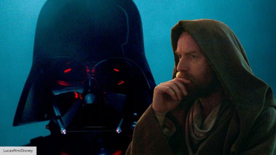 Darth Vader and Obi-Wan Kenobi in the Disney Plus show Obi-Wan Kenobi