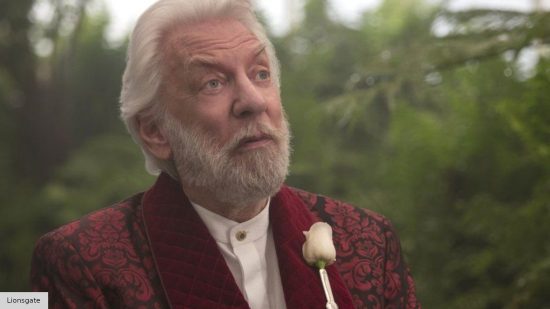 Donald Sutherland in Hunger Games