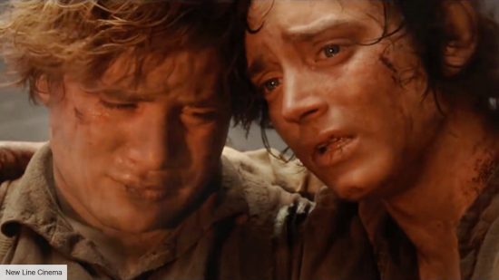 Sam and Frodo in The Lord of the Rings