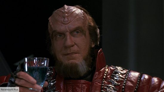 David Warner as Chancellor Gorkon in Star Trek VI