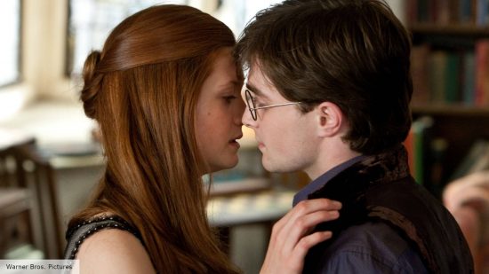 Harry Potter and Ginny Weasley's romance began in Half-Blood Prince