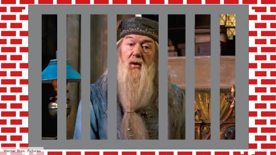 Harry Potter fans think a Dumbledore prison break would've been very cool
