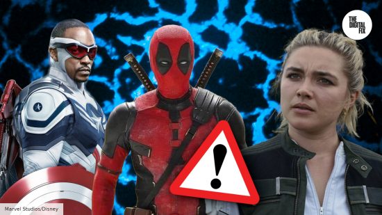 Anthony Mackie as Captain America, Deadpool, and Florence Pugh as Yelena Belova