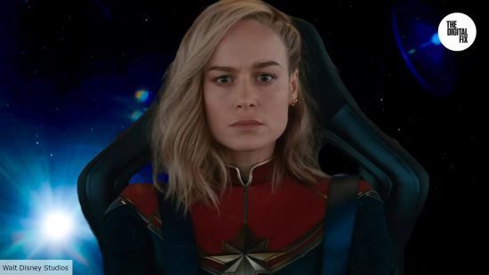 Brie Larson in The Marvels as Captain Marvel