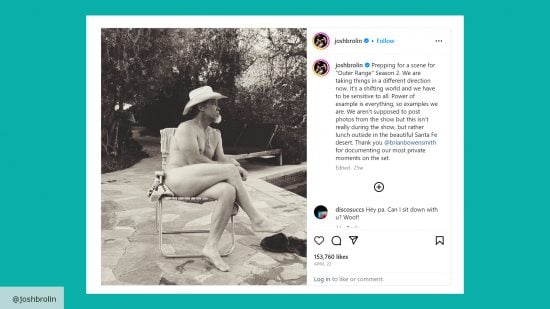 Outer Range season 2 release date: Josh Brolin's Instagram post
