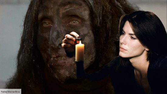 Sandra Bullock in Practical Magic with the witch from Mulholland Drive