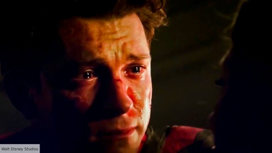 Tom Holland as Peter Parker in Spider-Man No Way Home