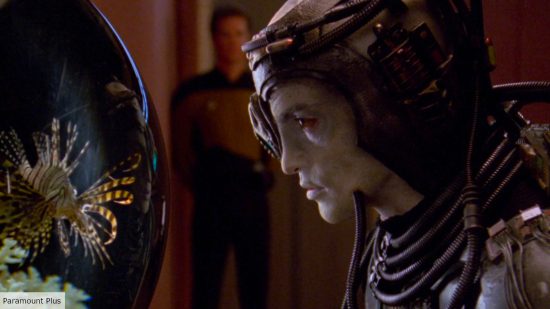 Hugh in Star Trek TNG episode I Borg