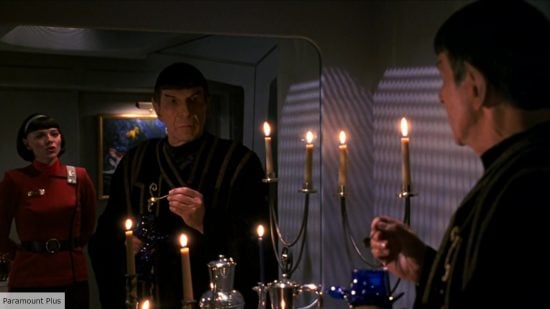 Star Trek Vulcans explained: Spock and Valeris aboard the Enterprise