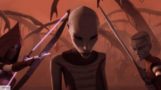 The Nightsisters in the Star Wars Clone Wars series 