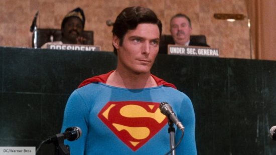 Christopher Reeve in Superman IV Quest for Peace